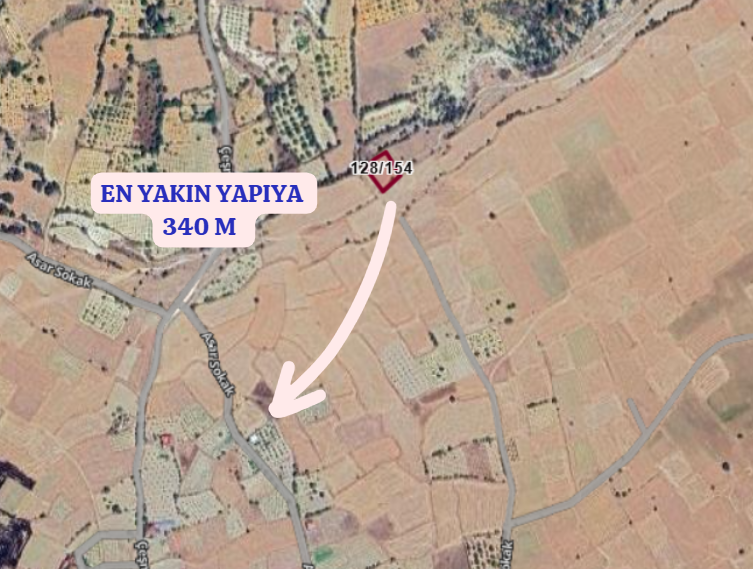 UŞAK ULUBEY HASKÖY KÖYÜNDE  1.233 M² TARLA  SATILIKTIR  - UŞAK ULUBEY fotoğraf 4