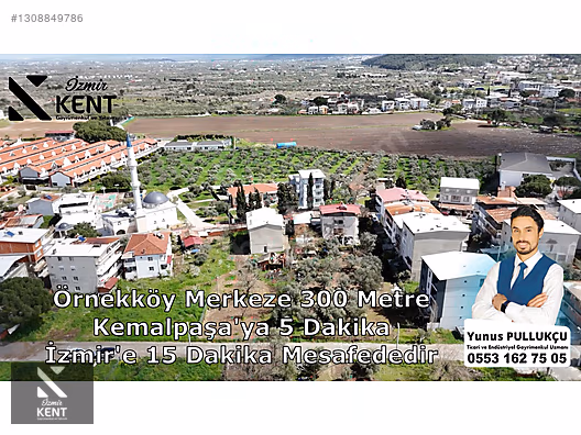 Kemalpaşa Örnekköy Satılık 303 m2 İmarlı Arsa Köşe Parsel - İZMİR KEMALPAŞA fotoğraf 27