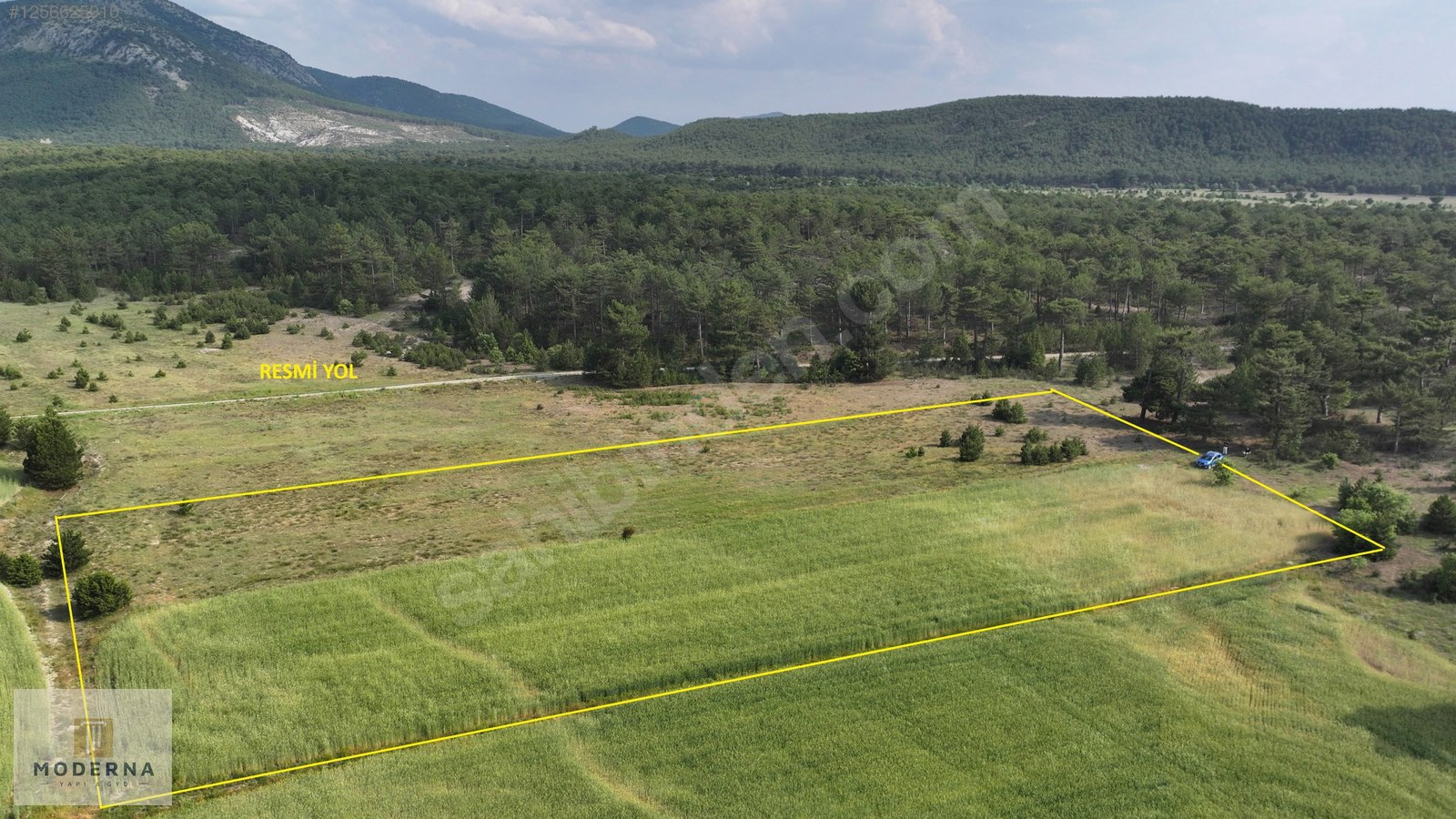 ESKİŞEHİR ORMANA NAZIR MANZARALI 7382 M2 HALI GİBİ TEK TAPU ARSA - ESKİŞEHİR SEYİTGAZİ fotoğraf 26