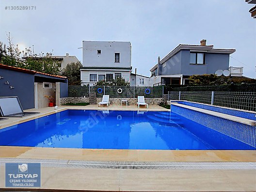 TURYAP ÇEŞME ŞİFNE'de HAVUZLU MÜSTAKİL 3+1 VİLLA - İZMİR ÇEŞME fotoğraf 6