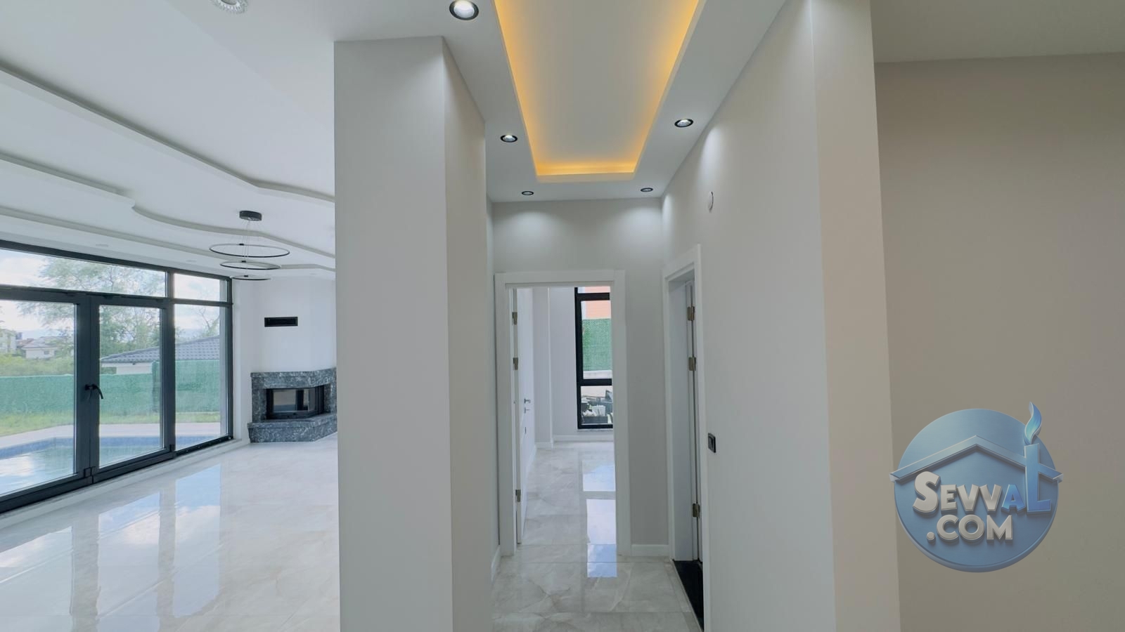 DAMLAR MAH. SATILIK 4+1 HAVUZLU LÜKS MÜSTAKİL VİLLA - Kocaeli Başiskele fotoğraf 11
