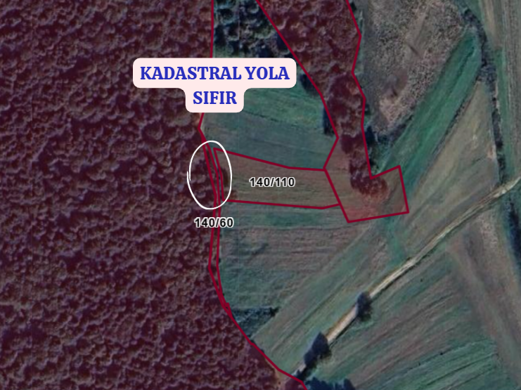 KOCAELİ KANDIRA TEKSEN  KÖYÜNDE 1.469  M² TARLA  SATILIKTIR - KOCAELİ KANDIRA fotoğraf 3