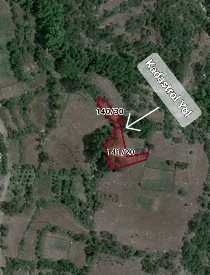 ANTALYA GÜNDOĞMUŞ PAMBELİK  KÖYÜNDE 572  M² TARLA   SATILIKTIR - ANTALYA GÜNDOĞMUŞ fotoğraf 3