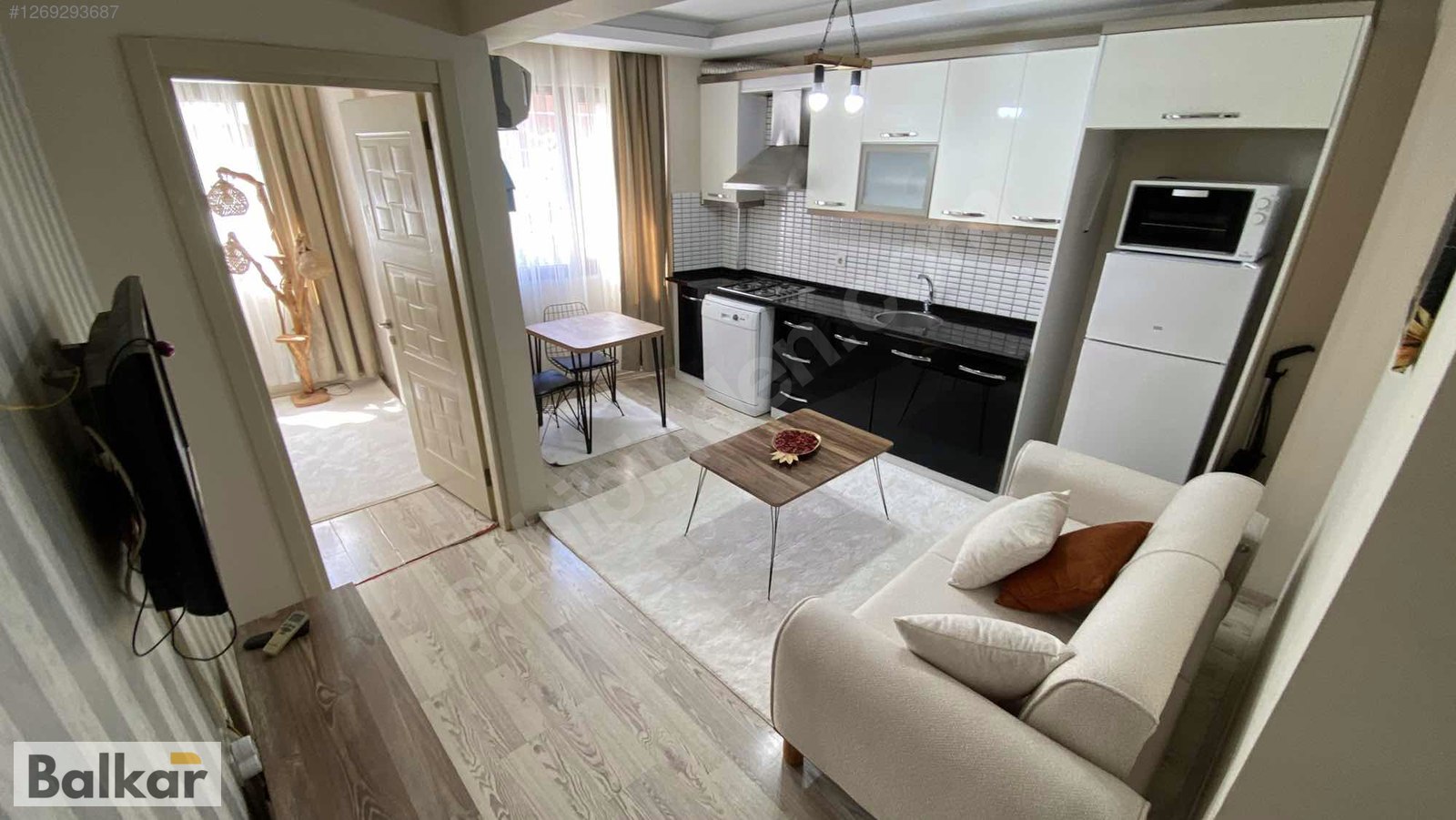 ÜNİVERSİTE YAKINI EŞYALI SATILIK 1+1 DAİRE - İZMİR BUCA fotoğraf 4