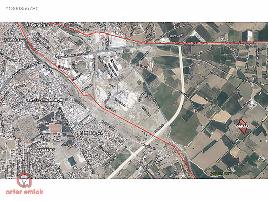 ARTER EMLAKTAN BERGAMA İSLAMSARAYDA 10.000 M² SATILIK TARLA - İZMİR BERGAMA fotoğraf 24