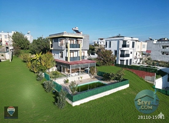 KUŞADASI SATILIK 4+1 HAVUZLU VİLLA SOĞUCAK'TA - AYDIN KUŞADASI fotoğraf 42
