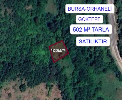BURSA ORHANELİ GÖKTEPE MAH. 502 M² TARLA SATILIKTIR - BURSA ORHANELİ fotoğraf 2