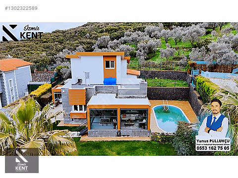 Kemalpaşa Çınar Satılık 5+1 Havuzlu Dubleks Villa 300 m2 - İZMİR KEMALPAŞA fotoğraf 10