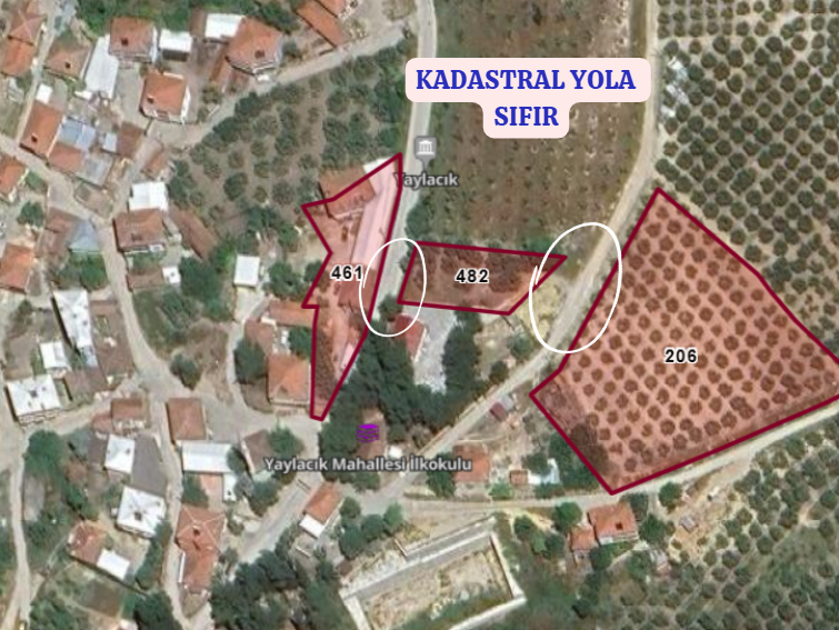 BURSA MUDANYA YAYLACIK KÖYÜNDE YAYLACIK 792 M² ZEYTİNLİK SATILIKTIR. - BURSA MUDANYA fotoğraf 7