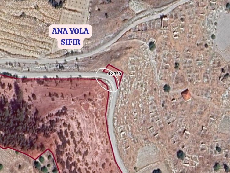 DENİZLİ PAMUKKALE GÖZLER  KÖYÜNDE   330  M²  ARSA SATILIKTIR - DENİZLİ PAMUKKALE fotoğraf 3