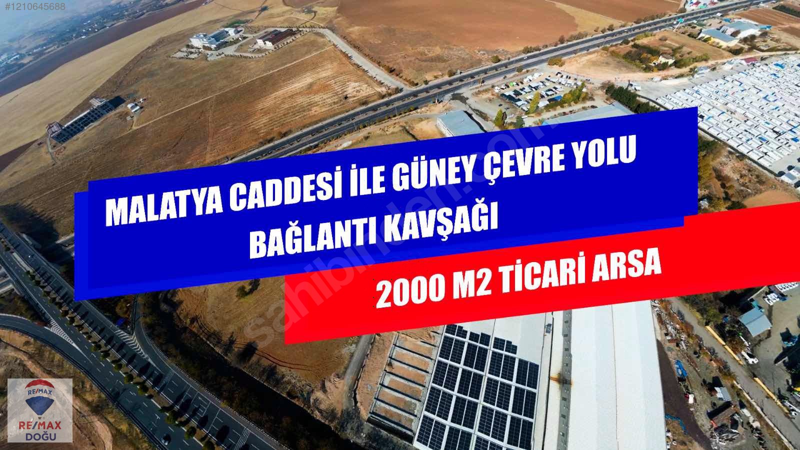 REMAX DOĞU MALATYA CADDESİ BAĞLANTI KAVŞAĞI 2000 M2 TİCARİ ARSA - ELAZIĞ MERKEZ fotoğraf 2