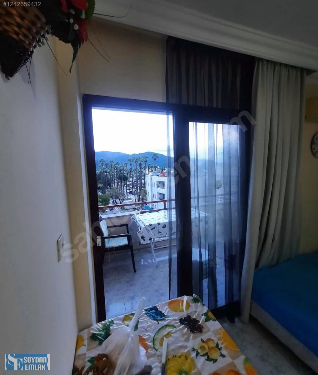 KEMERALTI MAHALLESİ DENİZ MANZARALI 2+1 SATILIK DAİRE - MUĞLA MARMARİS fotoğraf 3