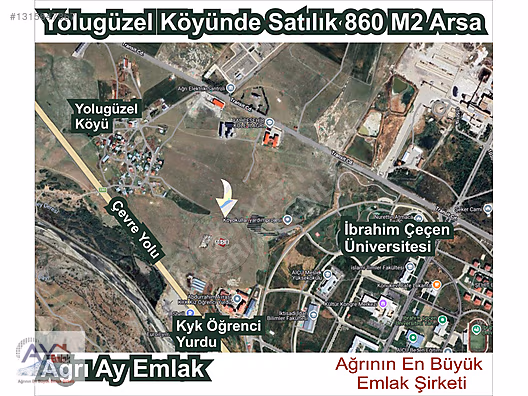 Yolugüzel'de Üniversite Yanı Satılık 860m² İmarlı Arsa - AĞRI MERKEZ fotoğraf 8