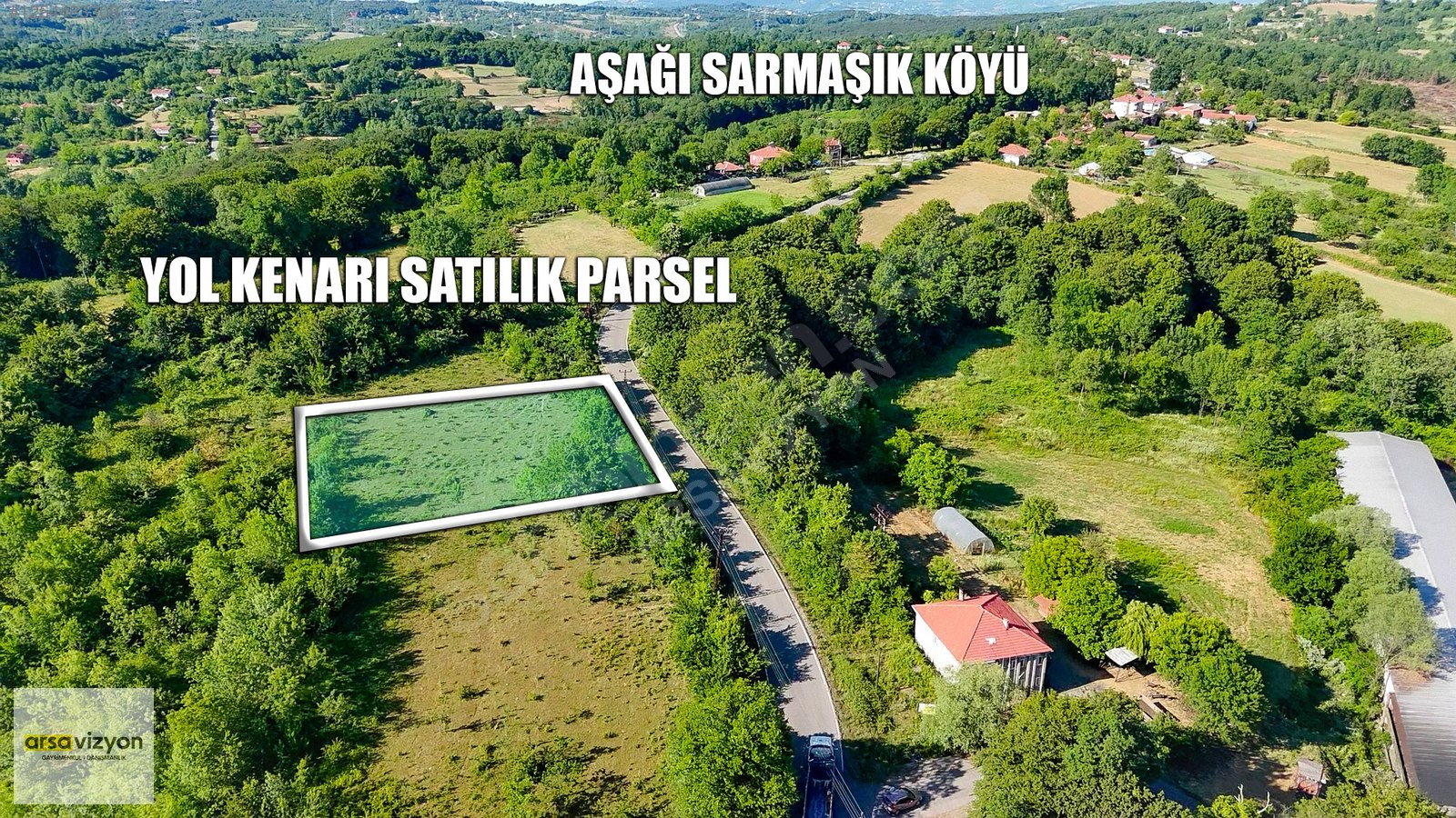 HAVAALANINA 2 KM'DE SARMAŞIK KÖYÜNDE İMARLI 769M² PARSEL - ZONGULDAK ÇAYCUMA fotoğraf 14