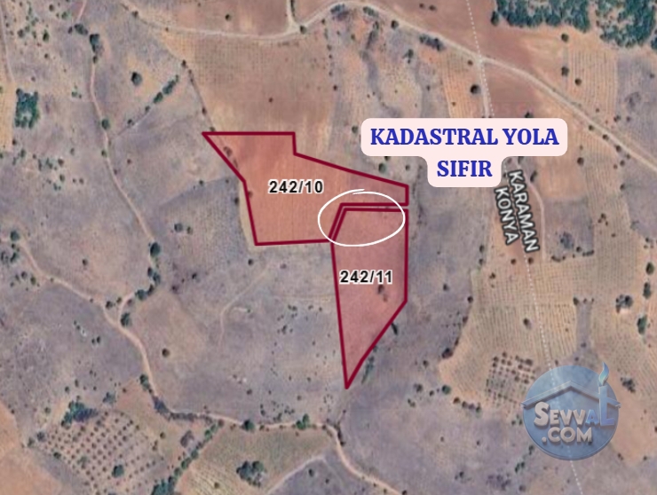 KARAMAN MERKEZ MURATDEDE KÖYÜNDE 5.746 M² ÜZÜM BAĞI SATILIKTIR - Karaman Merkez fotoğraf 8