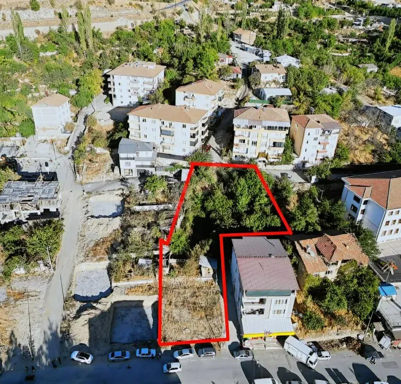 GÜNDÜZBEY MEYDANINDA 1180 METREKARE TICARI+KONUT IMARLI ARSA - MALATYA YEŞİLYURT fotoğraf 2