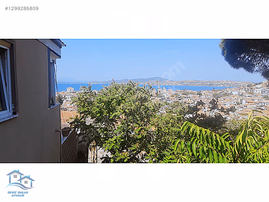 Balıkesir, Ayvalık Merkez'de Deniz Manzaralı 89 m2 Satılık Arsa - BALIKESİR AYVALIK fotoğraf 3