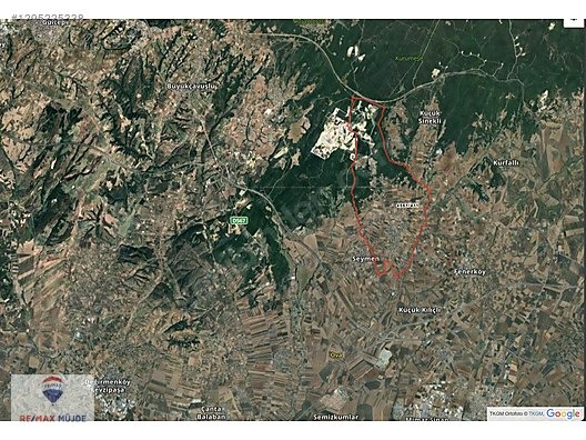 BÜYÜKKILIÇLI KÖYÜNDE 6.860 M2 KADASTROL YOLA CEPHELİ TARLA - İSTANBUL SİLİVRİ fotoğraf 6