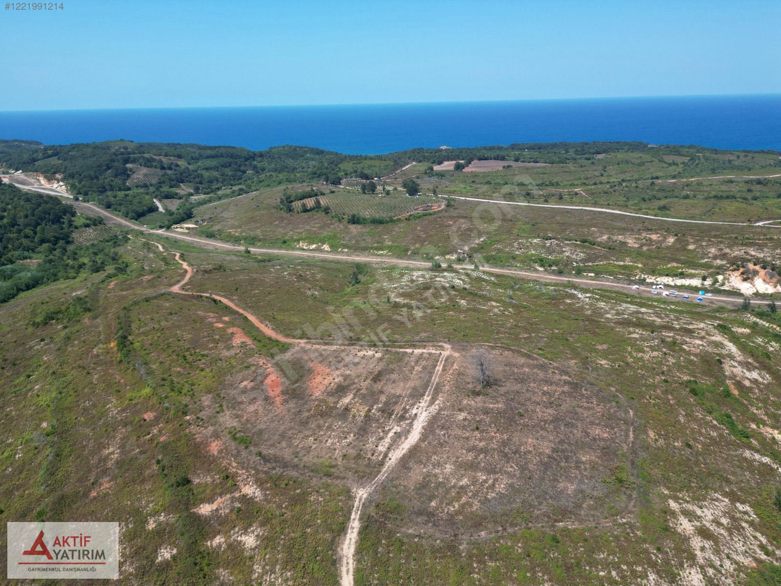 PINARLI'DA FULL DENİZ VE DOĞA MANZARALI ZİRVE KONUMDA 14502 M2 - KOCAELİ KANDIRA fotoğraf 3