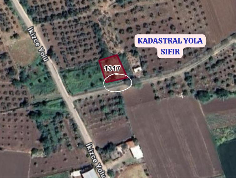 BURSA KARACABEY ESKİKARAAĞAÇ KÖYÜNDE  495  M² BAHÇE  SATILIKTIR - BURSA KARACABEY fotoğraf 3