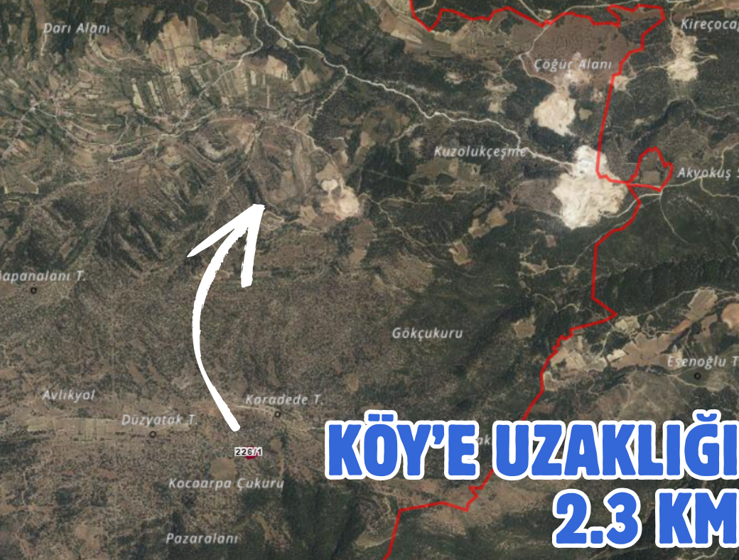 DENİZLİ BOZKURT HAYRETTİN 4.000 M² TARLAMIZ SATILIKTIR - DENİZLİ BOZKURT fotoğraf 3