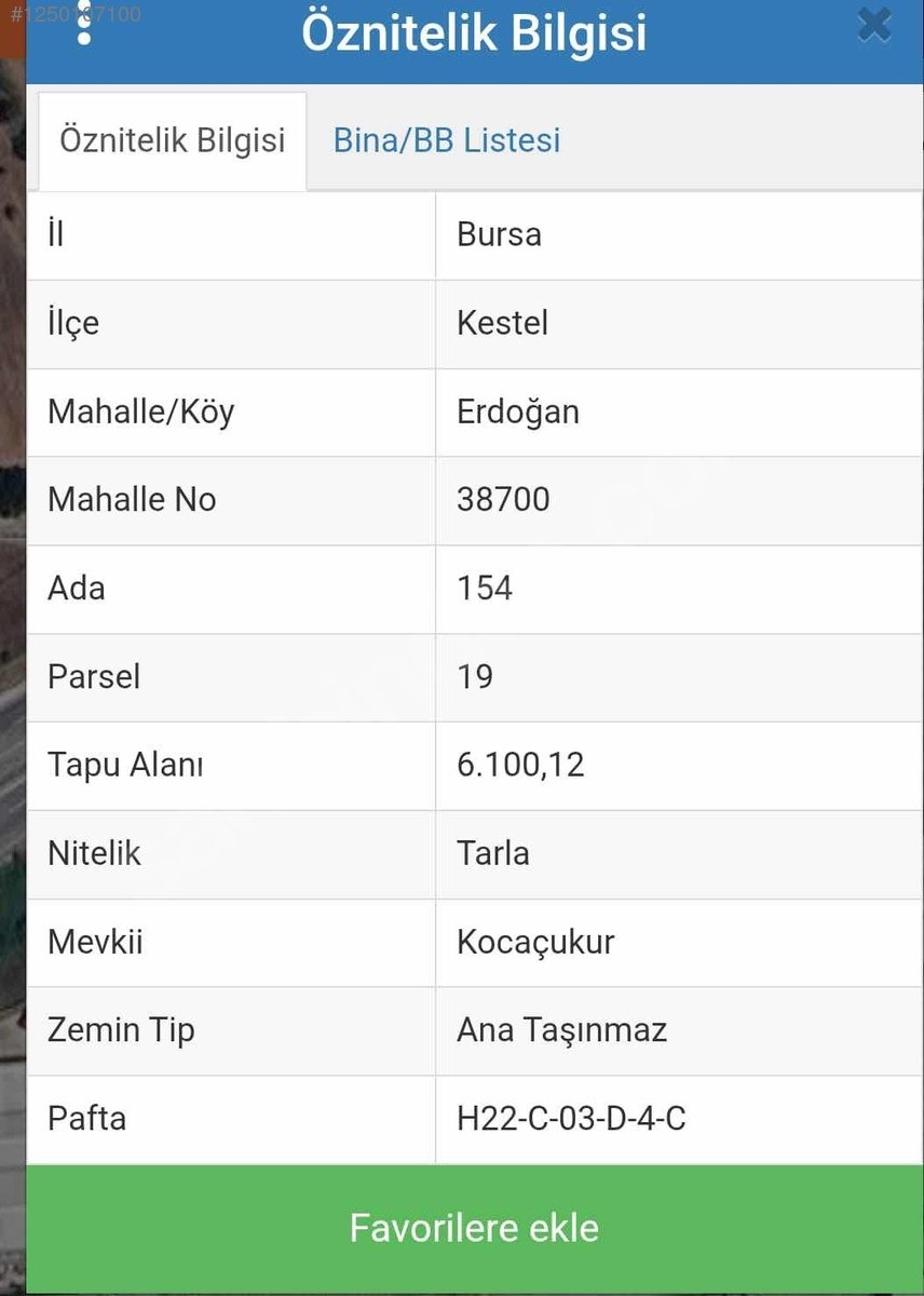 SANAYİ DİBİ İMARLI ANA YOLA CEPHE 6100 m2 - BURSA KESTEL fotoğraf 4