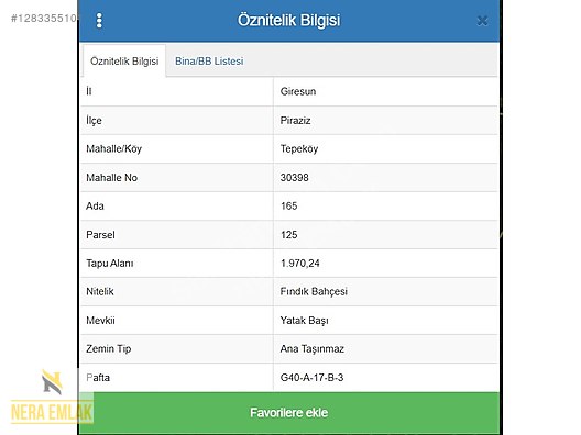 DENİZ SAHİLİNE YAKIN KADASTROYOLA CEPHE TEKTAPU 1.970m2 EV YERİ - GİRESUN PİRAZİZ fotoğraf 10