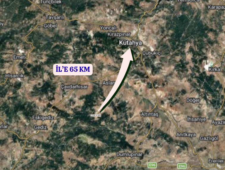 KÜTAHYA ASLANAPA TOKUL  KÖYÜNDE  4.951  M²  TARLA  SATILIKTIR - KÜTAHYA ASLANAPA fotoğraf 6