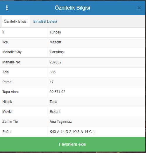 Tunceli Mazgirt İlçesi Peri Mahallesinde Toplam 106753 Metrekare Tarla SATILIKTR - TUNCELİ MAZGİRT fotoğraf 4