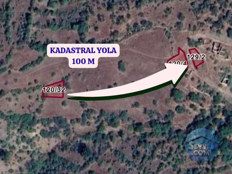 KÜTAHYA SİMAV BEDİRLER  KÖYÜNDE 248 M²  TARLA  SATILIKTIR - KÜTAHYA SİMAV fotoğraf 3