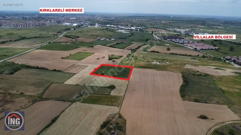 KIRKLARELİ TOKİ VE VİLLALARA YAKIN 4.500 M2 SATILIK ARAZİ - KIRKLARELİ MERKEZ fotoğraf 13