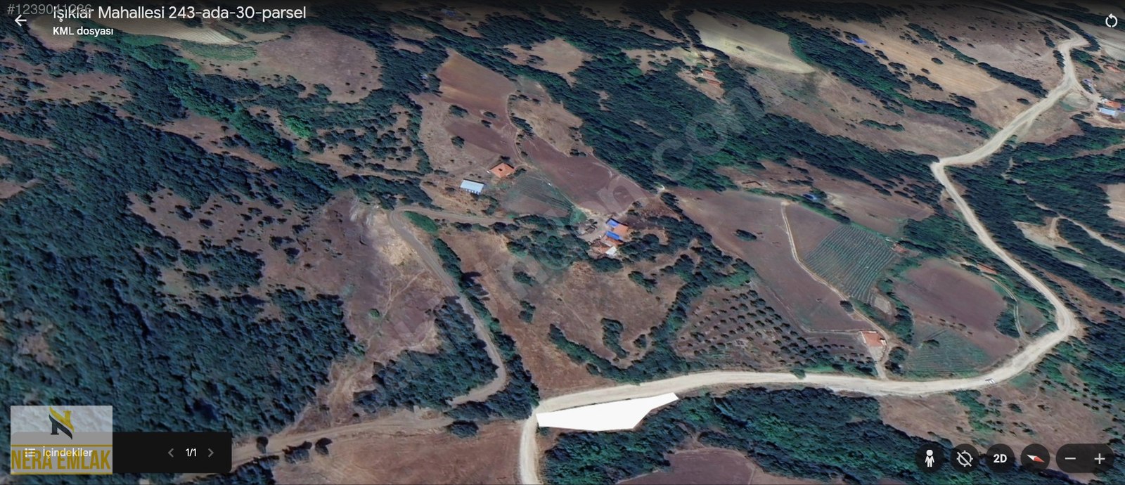 TERMAL OTELLERE YAKIN İLÇE'YE 15dk.YOLACEPHE TEKTAPU KÖŞE 728m2 - BALIKESİR SINDIRGI fotoğraf 3