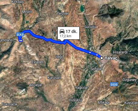 ISPARTA YALVAÇ CELEPTAŞ KÖYÜ 7.600M² TARLA SATILIKTIR - ISPARTA YALVAÇ fotoğraf 5