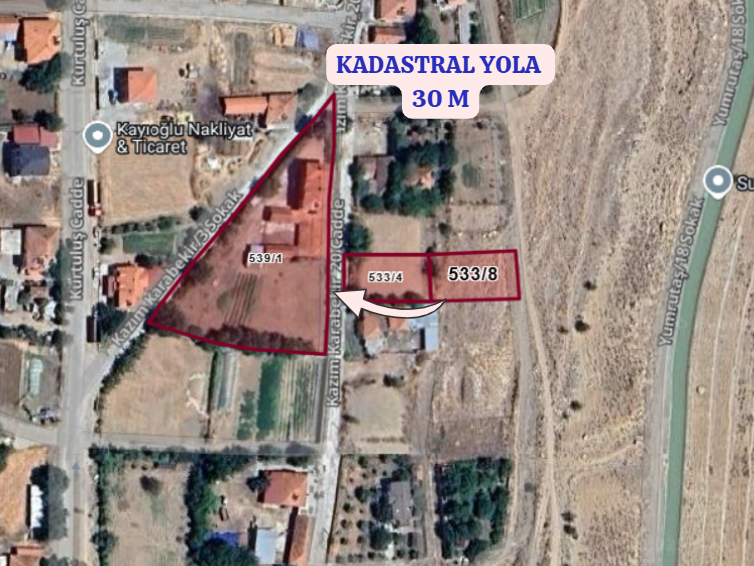 DENİZLİ ACIPAYAM YUMRUTAŞ  KÖYÜNDE 594  M² ARSA  SATILIKTIR - DENİZLİ ACIPAYAM fotoğraf 3