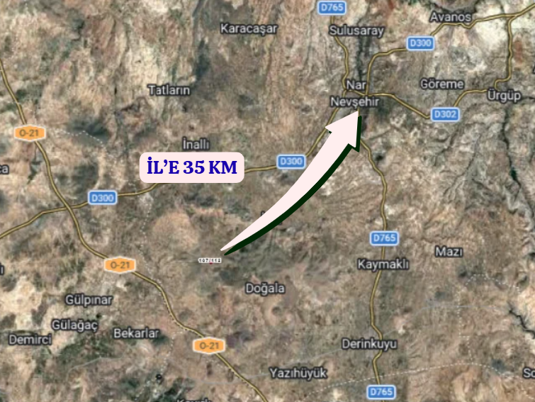 NEVŞEHİR ACIGÖL TOPAÇ  KÖYÜNDE 3.249 M² TARLA SATILIKTIR - NEVŞEHİR ACIGÖL fotoğraf 7