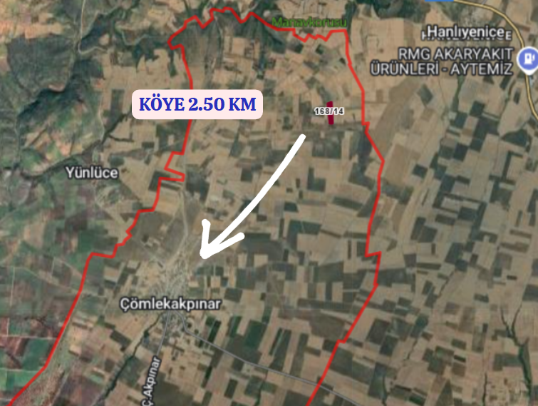 EDİRNE LALAPAŞA ÇÖMLEKAKPINAR  KÖYÜNDE 8.062 M TARLA SATILIKTIR - EDİRNE LALAPAŞA fotoğraf 4