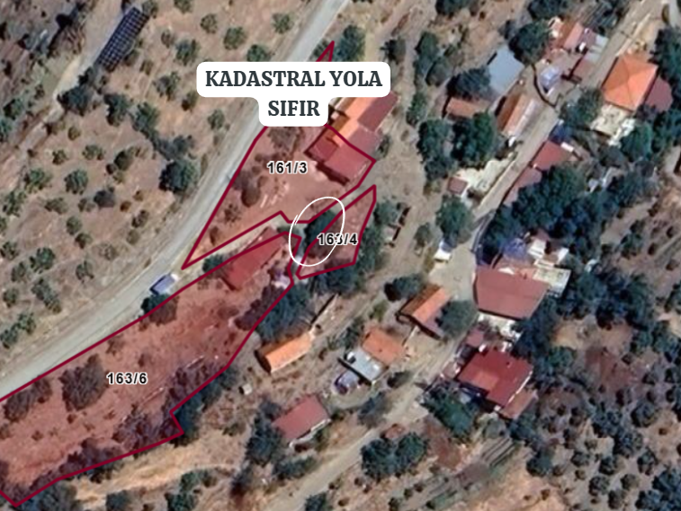 İZMİR TİRE KÜÇÜKBURUN  KÖYÜNDE 133  M² ARSA  SATILIKTIR - İZMİR TİRE fotoğraf 3