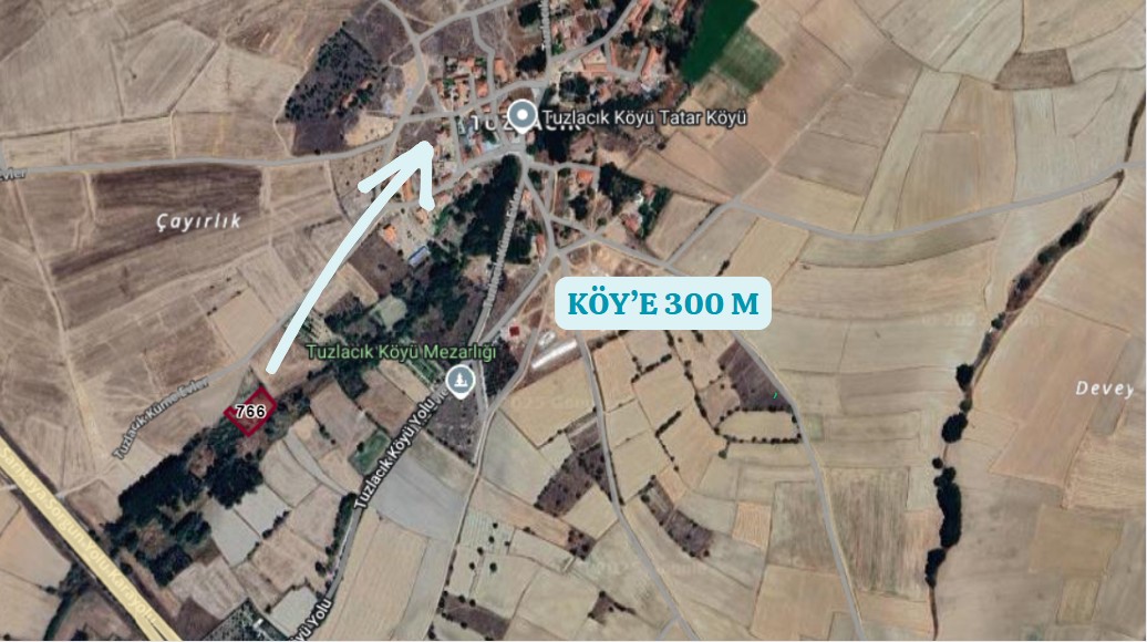 YOZGAT SORGUN TUZLACIK KÖYÜNDE 2.100 M² TARLA SATILIKTIR - YOZGAT SORGUN fotoğraf 5