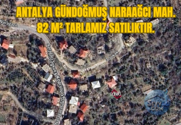 ANTALYA GÜNDOĞMUŞ NARAAĞCI'NDA KÖYİÇİ İMARLI 82 m² SATILIKTIR. - Antalya Gündoğmuş fotoğraf 11