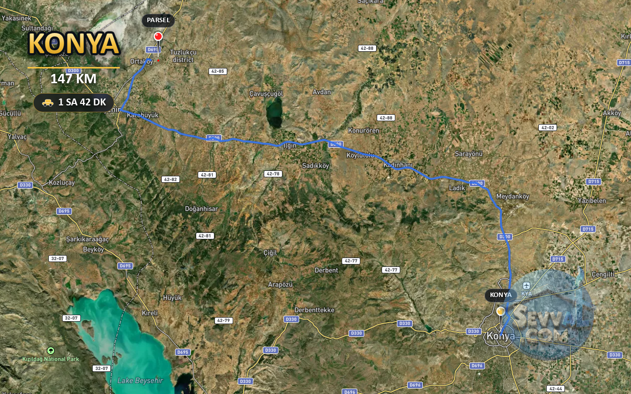 KONYA AKŞEHİR ORTAKÖY 8.502 m² SATILIK ARSA - KONYA AKŞEHİR fotoğraf 4