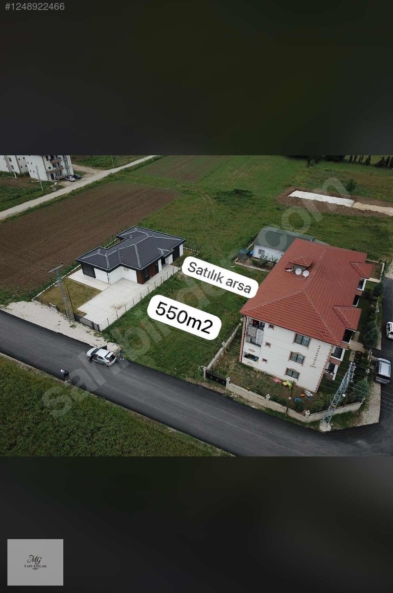 MG GAYRİMENKULDEN SAKARYA/AKYAZIDA SATILIK 550 MT ARSA