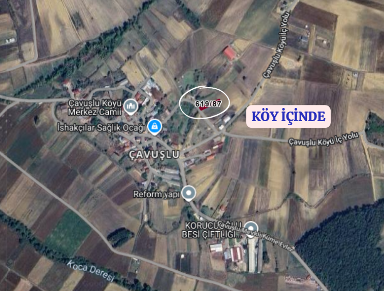 KOCAELİ DERİNCE ÇAVUŞLU  KÖYÜNDE    314  M²  TARLA  SATILIKTIR - KOCAELİ DERİNCE fotoğraf 4