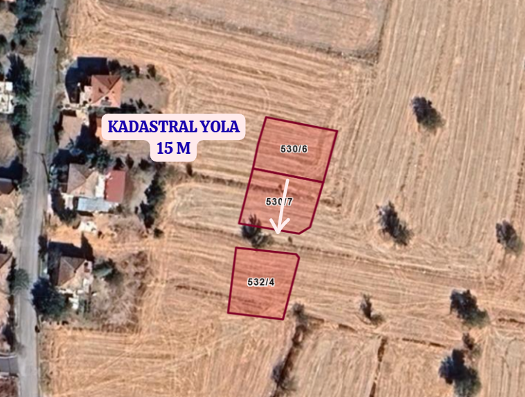 BURDUR BUCAK KIZILKAYA/PAZAR   KÖYÜNDE 400  M²  ARSA SATILIKTIR - BURDUR BUCAK fotoğraf 3