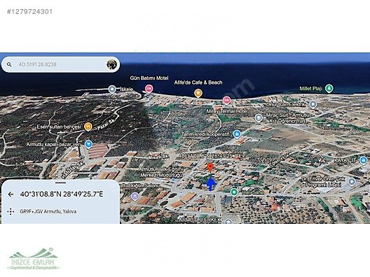 Yalova Armutlu Karşıyaka Satılık Arsa 229m2 - YALOVA ARMUTLU fotoğraf 8