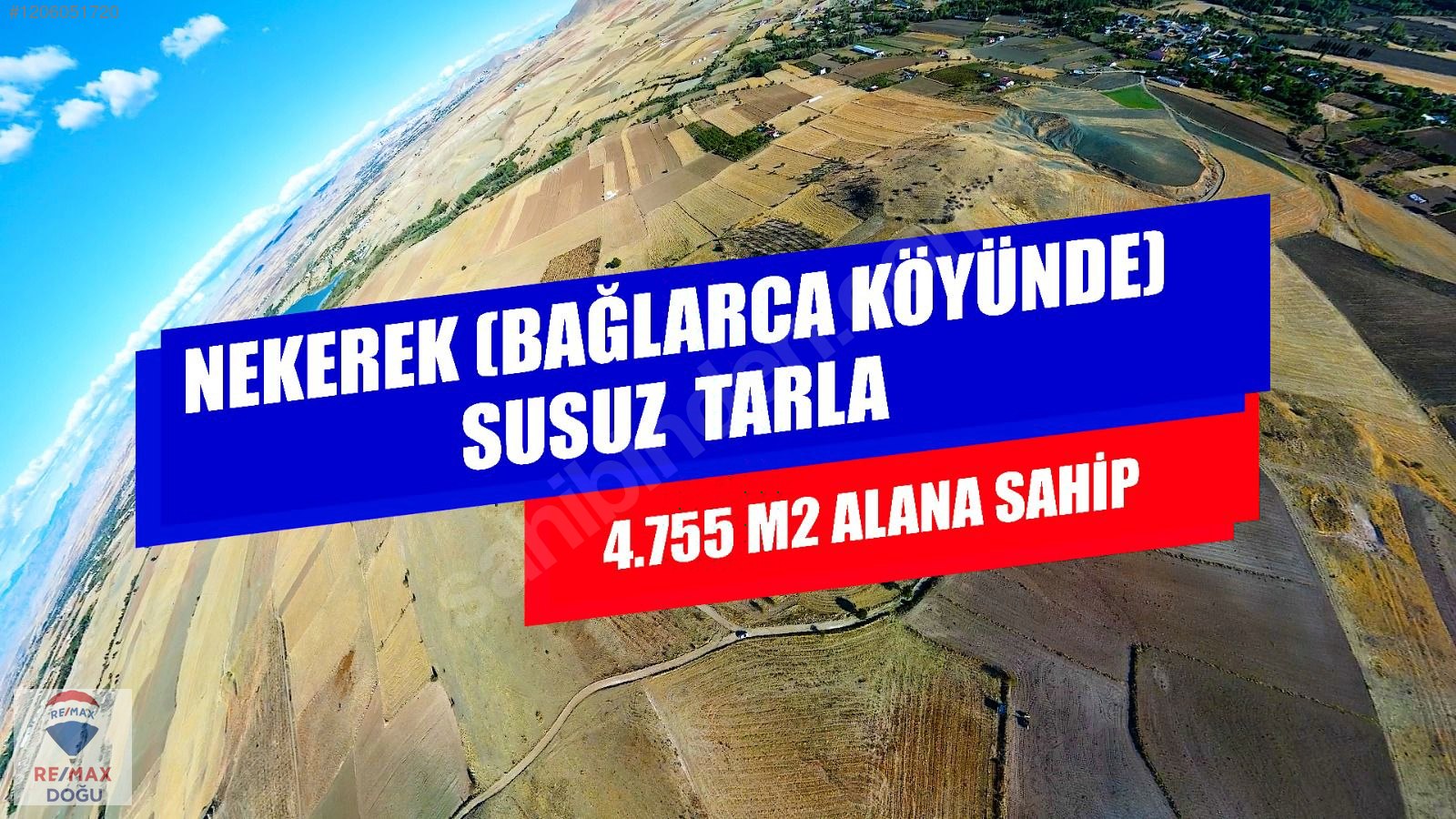 REMAX DOĞU'DAN NEKEREKTE SATILIK TARLA - ELAZIĞ MERKEZ fotoğraf 3