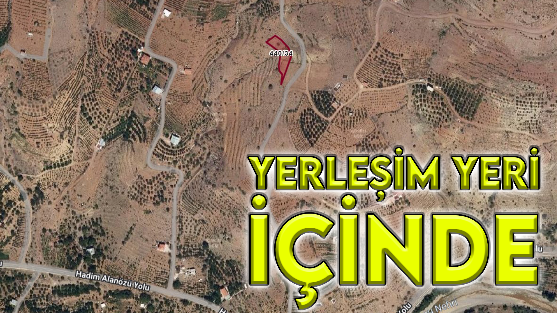 KONYA HADİM AŞAĞI EŞENLER KÖYÜNDE 1.064 M² TARLA SATILIKTIR. - KONYA HADİM fotoğraf 8