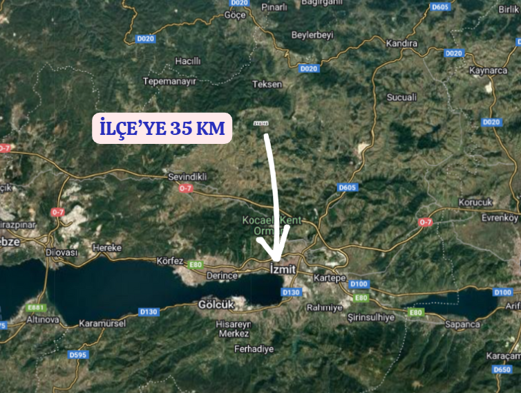 KOCAELİ DERİNCE TERZİLER  KÖYÜNDE   1.249  M²  TARLA  SATILIKTIR - KOCAELİ DERİNCE fotoğraf 6