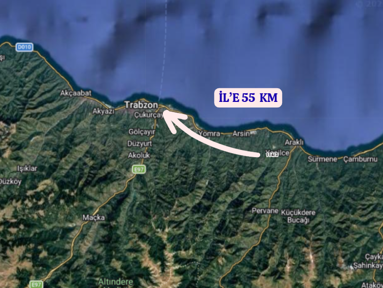 TRABZON ARAKLI ORTAKÖY  KÖYÜNDE  191  M² FINDIK BAHÇESİ  SATILIKTIR - TRABZON ARAKLI fotoğraf 6