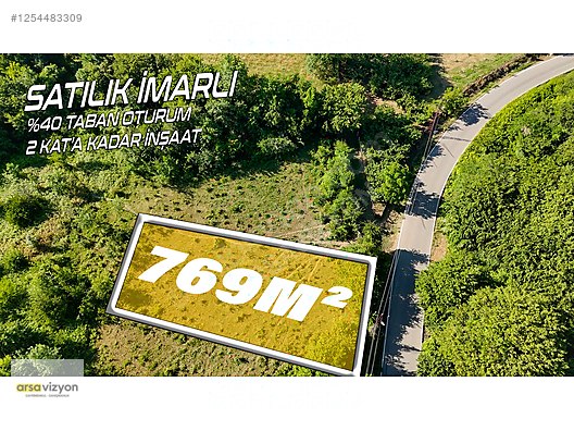 HAVAALANINA 2 KM'DE SARMAŞIK KÖYÜNDE İMARLI 769M² PARSEL - ZONGULDAK ÇAYCUMA fotoğraf 3