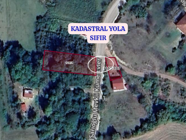 KOCAELİ KANDIRA  ELMACIK  KÖYÜNDE 147 M²  TARLA  SATILIKTIR - KOCAELİ KANDIRA fotoğraf 3